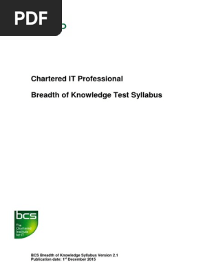 Chartered it professional breadth of knowledge is citp worth it
